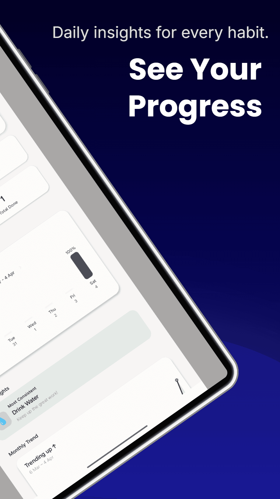 Reminder settings and notification customisation in Habit First